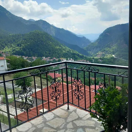 με θέα Venkovský dům Mega Chorio